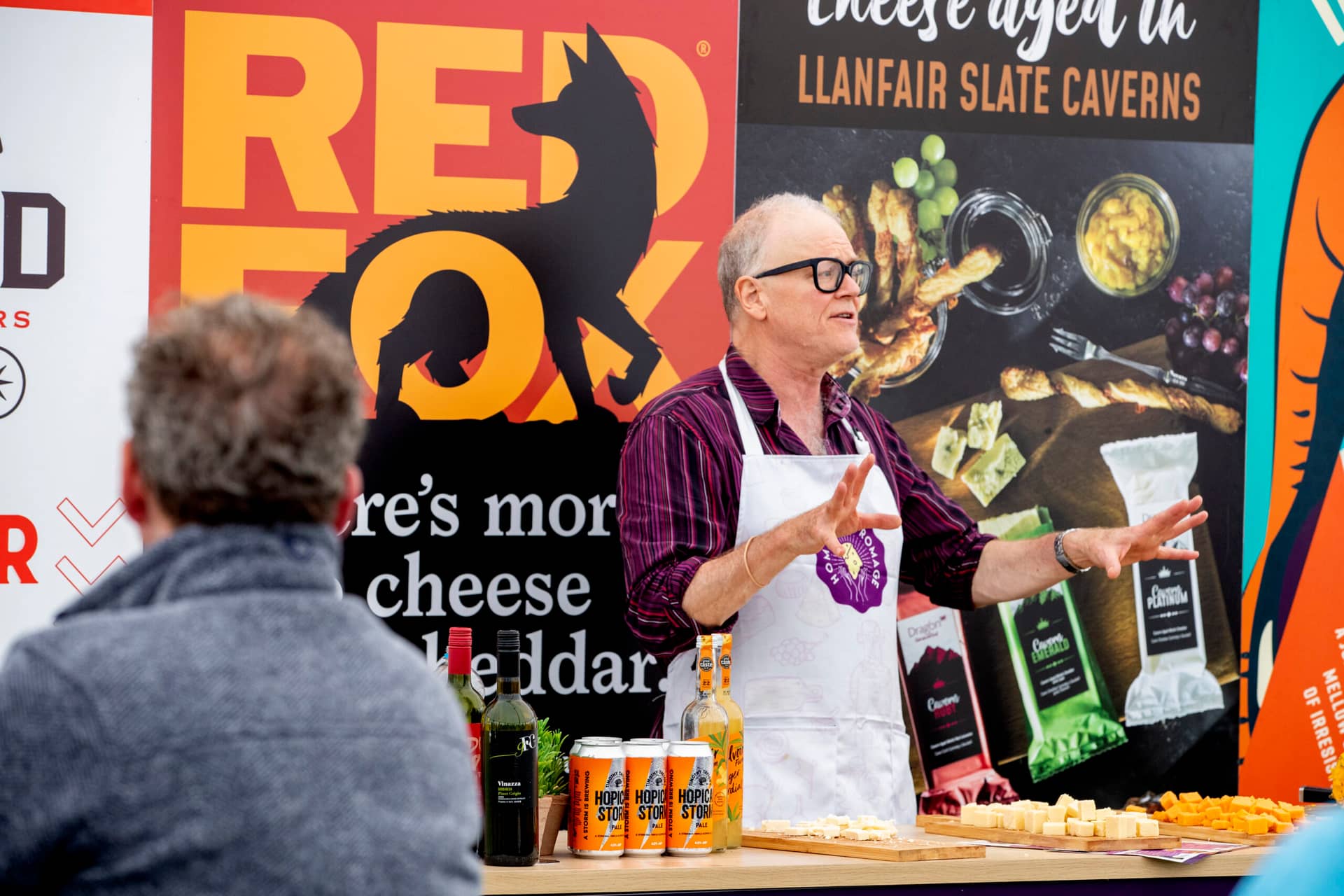 Cheese & Drink Pairings Activation