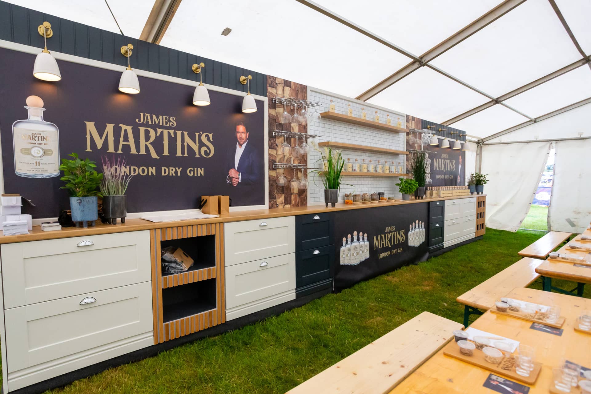 James Martin Gin Launch